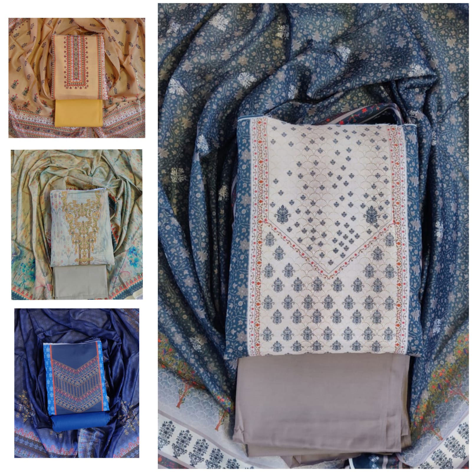 Nazz 01 Casual Daily Wear Lawn Cotton Printed Dress Material Collection